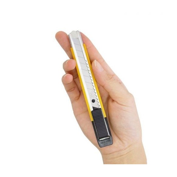 Cúter de bloqueo automático y tamaño medio MT-1