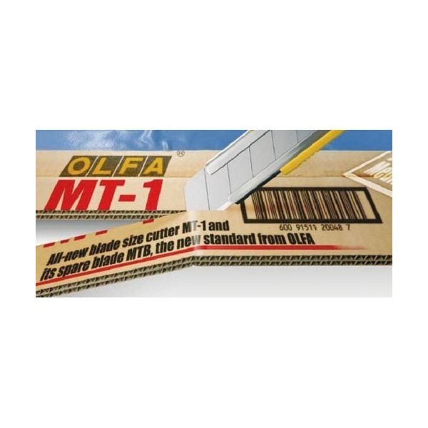 Cúter de bloqueo automático y tamaño medio MT-1
