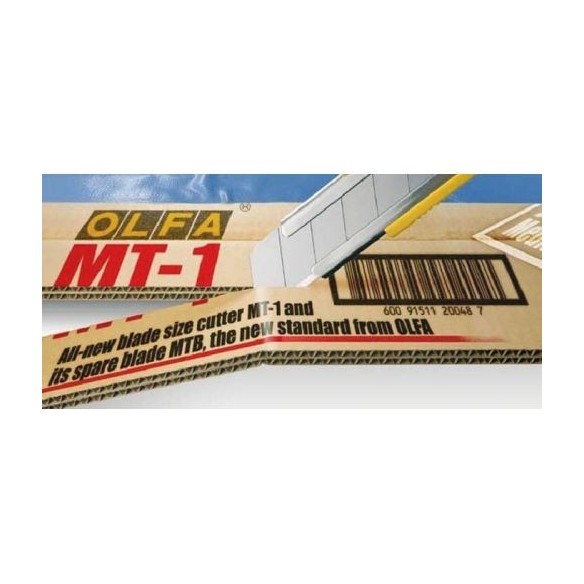 Cúter de bloqueo automático y tamaño medio MT-1