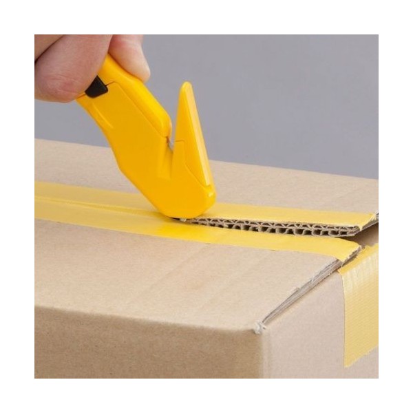 Cúter de seguridad pico de pato con cuchilla oculta SK-10