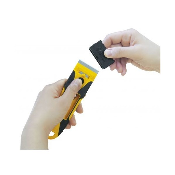 Rascador de vidrio con cuchilla intercambiable de acero inoxidable GSR-2