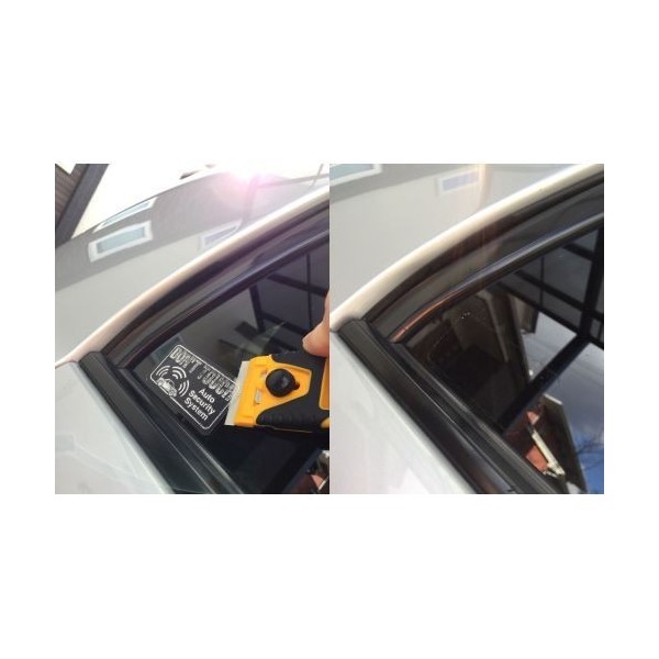 Rascador de vidrio con cuchilla intercambiable de acero inoxidable GSR-2