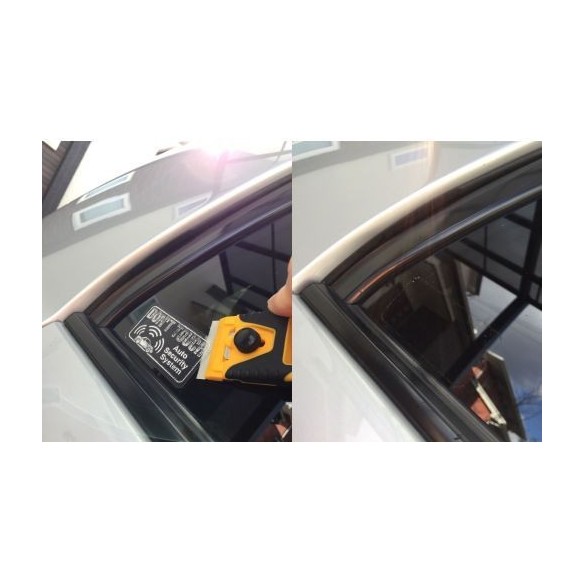 Rascador de vidrio con cuchilla intercambiable de acero inoxidable GSR-2