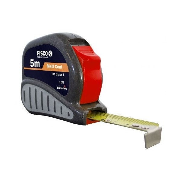 Flexómetro clase I con caja ABS con empuñadura de goma TRI-LOK