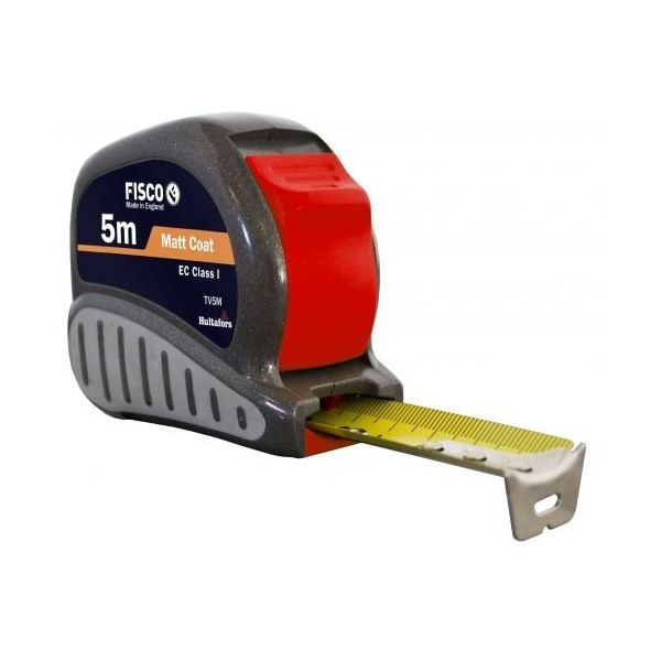 Flexómetro clase I con caja ABS con empuñadura de goma TRI-LOK