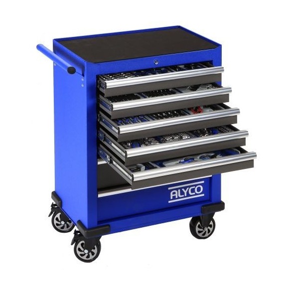 CARRO 7 CAJONES CON COMPOSICIÓN COMPLETA ALYCO