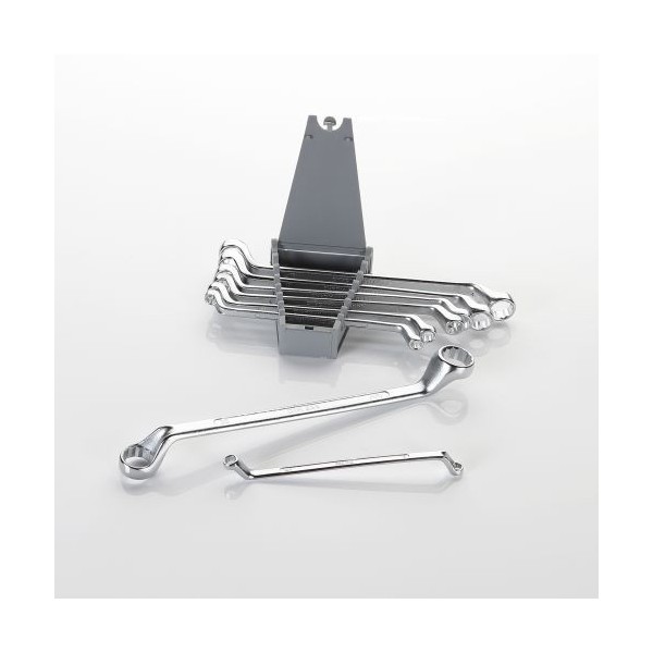 JUEGO DE 8 LLAVES DE ESTRELLA ACODADAS EN SOPORTE PLASTICO HR ALYCO