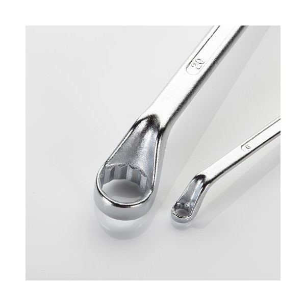 JUEGO DE 8 LLAVES DE ESTRELLA ACODADAS EN SOPORTE PLASTICO HR ALYCO