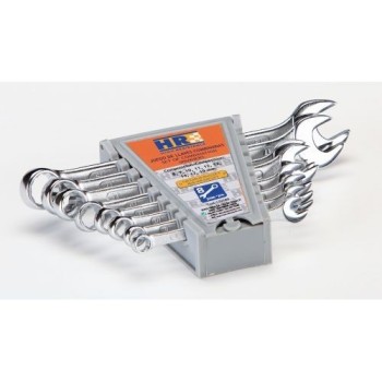 JUEGO DE LLAVES COMBINADAS 8 PIEZAS EN SOPORTE PLASTICO HR