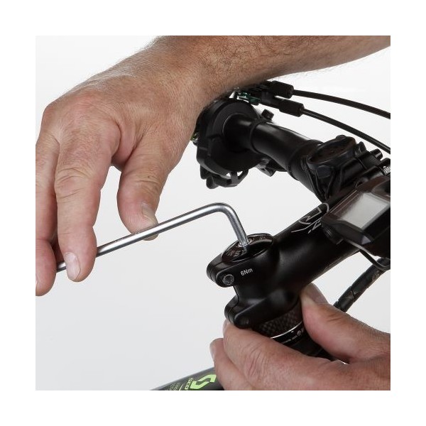 JUEGO DE LLAVES ACODADAS TORX INVIOLABLE, SOPORTE DE PLÁSTICO HR ALYCO