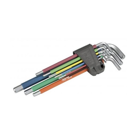 JUEGO DE LLAVES ALLEN  SERIE EXTRALARGA