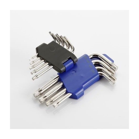 JUEGO DE LLAVES TORX, SOPORTE DE PLÁSTICO ALYCO