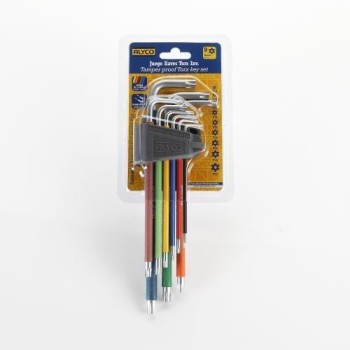 JUEGO DE LLAVES TORX INVIOLABLES SERIE EXTRALARGA 2