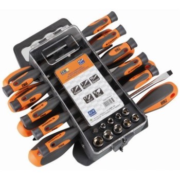 JUEGO COMBINADO DE DESTORNILLADORES