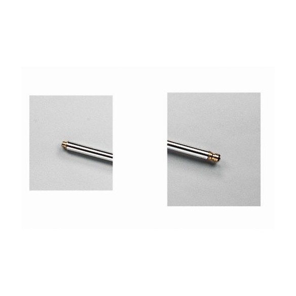 BARRA METALICA  90 cm.C/ENCHUFE RAPIDO Ref.1212