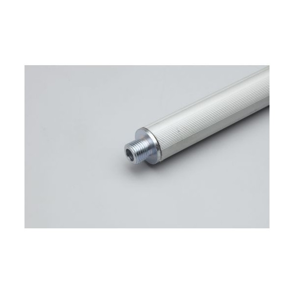 BARRA ESTRIADA DE ALUMINIO EXTRUSIONADO 90 CM ENCHUFE RAPIDO Ref.1248