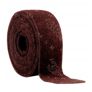 ESTROPAJO SCOTCH-BRITE 3M FN520007397 250MM X 10M MARRON ROLLO PRECORTADO
