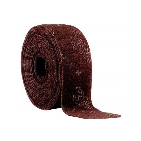 ESTROPAJO SCOTCH-BRITE 3M FN520007397 250MM X 10M MARRON ROLLO PRECORTADO