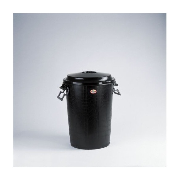 CUBO CALLE 100 L. CON TAPA Ref.6617