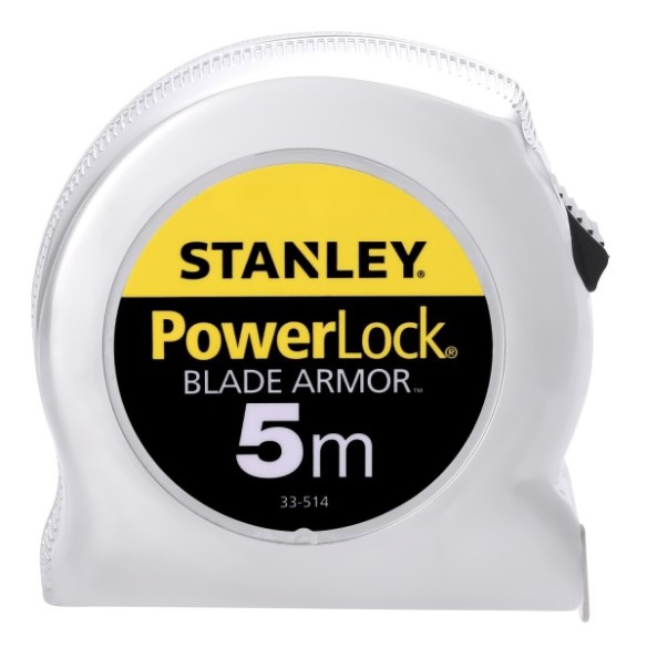 FLEXOMETRO POWERLOCK BLADEARMOR 5M BLIS. STANLEY