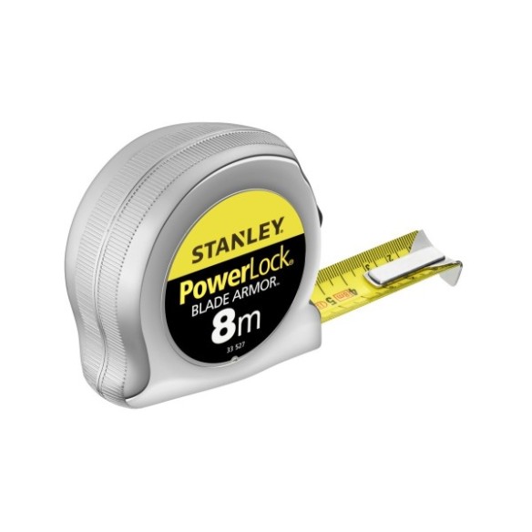 FLEXOMETRO POWERLOCK BLADEARMOR 8M BLIS. STANLEY