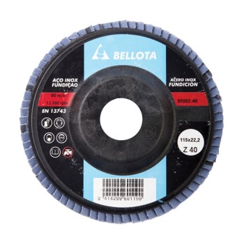DISCO LAMINAS BELLOTA INOX 115 MM AZ-40