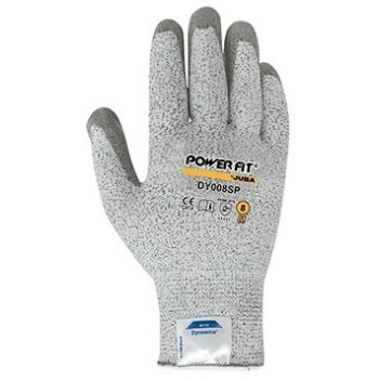 GUANTE ANTICORTE DYNEEMA+PU DY 008-SP T-M JUBA