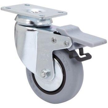 RUEDA G GRIS GIRATORIA FR 80MM 1-0386 ALEX