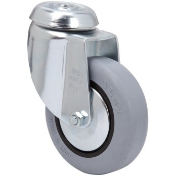 RUEDA G GRIS GIRATORIA 80MM 1-0179 ALEX