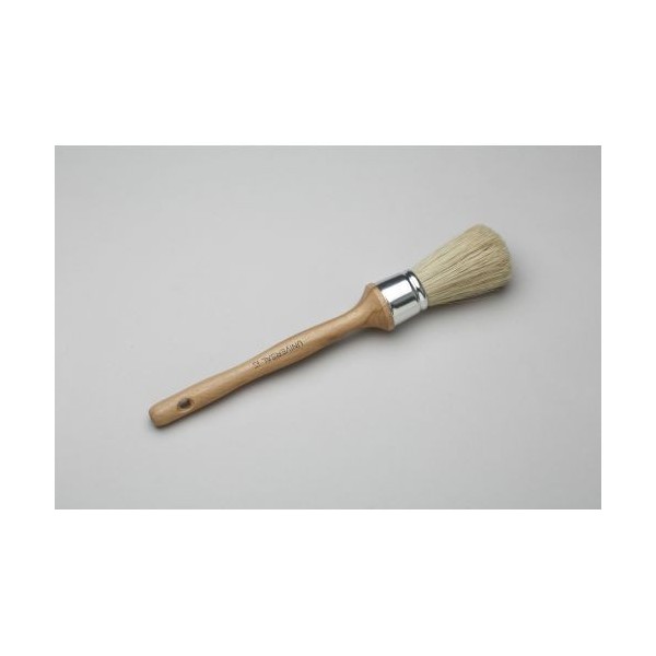 BROCHA VIROLA PLATA CON TACO  Nº12 Ref.4023