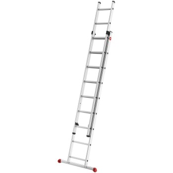 ESCALERA PROFISTEP DUO 2X18PELD HAILO