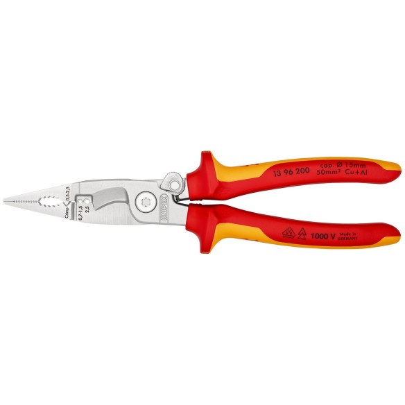 ALICATE KNIPEX ELECTRICISTA 13 96 200