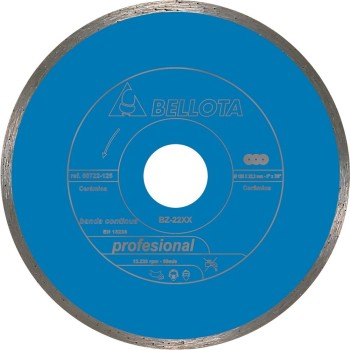 DISCO DIAMANTE BELLOTA 50722-125 BANDA CONTINUA CERAMICA