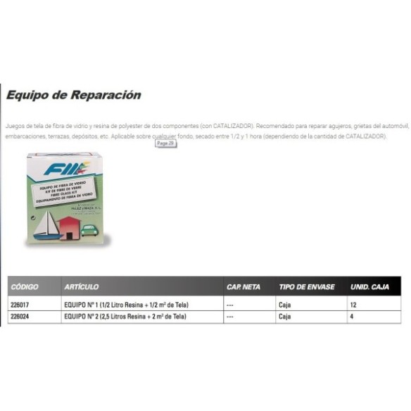 VITRO TEX N.2 (FIBRA VIDRIO)