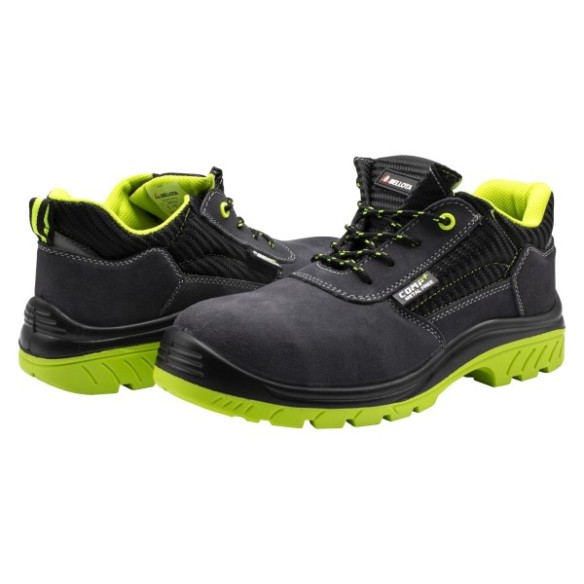 ZAPATO BELLOTA COMP+ METAL FREE S1P SERRAJE NEGRO T- 40