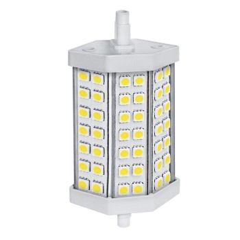 BOMBILLA LED LINEAL 118 MM R7S 8W 750Lm 360º CALIDA 1U
