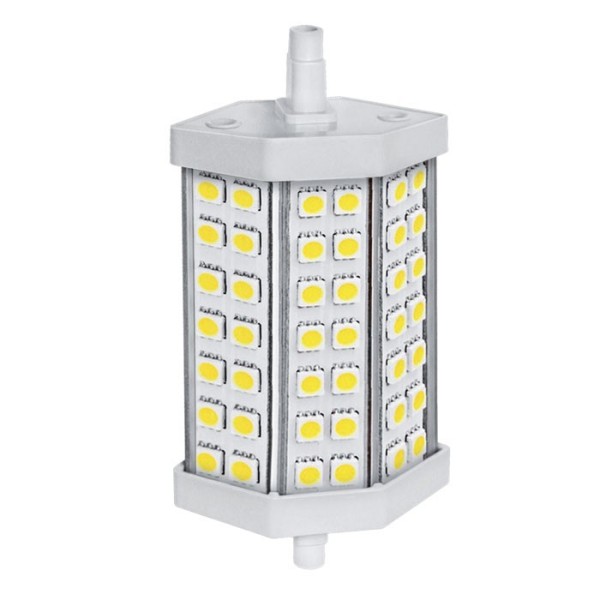 BOMBILLA LED LINEAL 118 MM R7S 8W 750Lm 360º CALIDA 1U