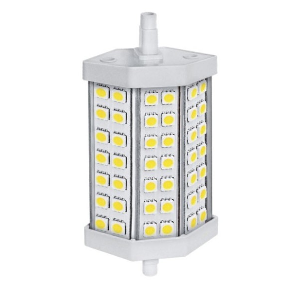 BOMBILLA LED LINEAL 118 MM R7S 8W 750Lm 360º CALIDA 1U