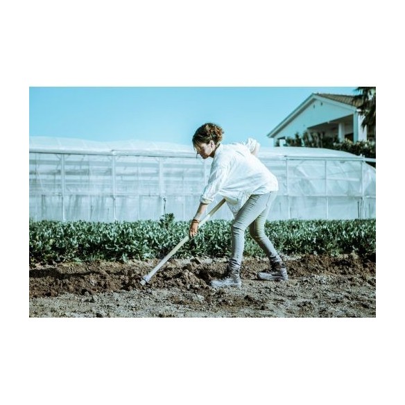 Azada forjadacon sistema antigiro,  para labores de detalle / HOE3