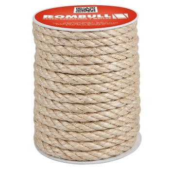 CUERDA CABLEADA SISAL 4C MADEJA FIBRA NATURAL Ø 8 MM 25 M