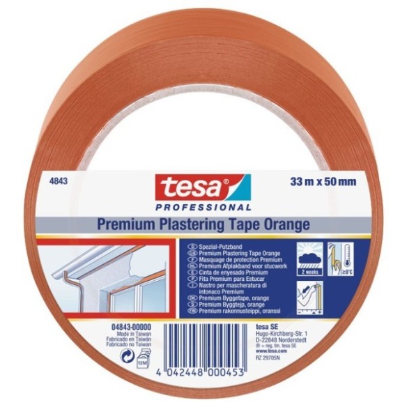 CINTA REVOCO TESA 4843 50MM X 33M MARRON