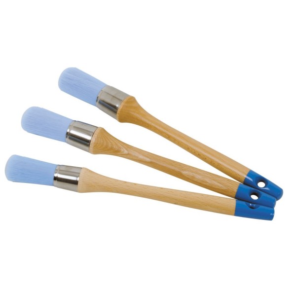 BROCHA VIROLA INOX RULO-PLUMA 19215 8 REDONDA FIBRA SINTETICA N.08