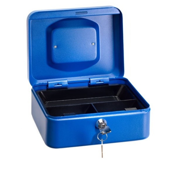 CAJA CAUDALES ARREGUI ELEGANT ACERO 90x200x160 MM AZUL