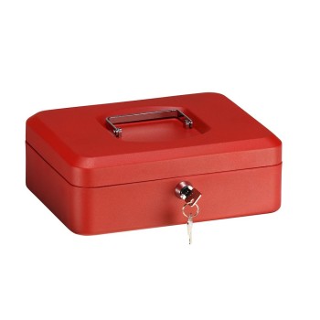 CAJA CAUDALES ARREGUI ELEGANT ACERO 90x250x180 MM ROJO