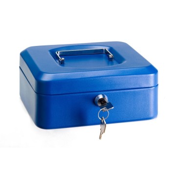 CAJA CAUDALES ARREGUI ELEGANT ACERO 80x152x118 MM AZUL