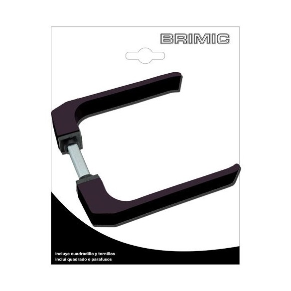 JUEGO MANILLA 702 ALUMINIO NEGRO