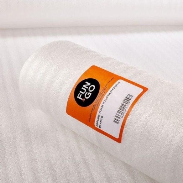 ESPUMA FOAM POLIETILENO 2MM BLANCO 1