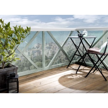 MALLA NORTENE ROLLO CUADRANET VERDE PLASTICO 1X25M 5X5MM