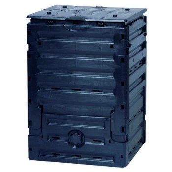 COMPOSTADORA ECO MASTER 300L COLOR NEGRO