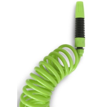 MANGUERA FLEXIBLE ESPIRAL  + LANZA REGULABLE 8 M